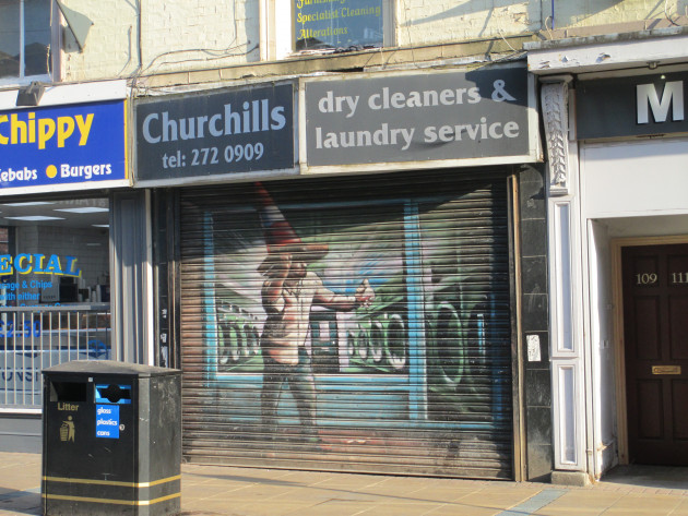Churchills' Shop Shutters